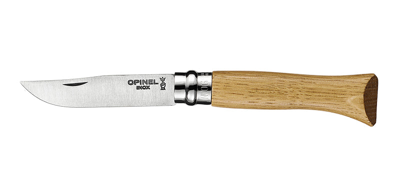 Couteau Opinel Tradition Lx Inox n°06 Chêne