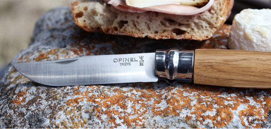 Couteau Opinel Tradition Lx Inox n°06 Chêne