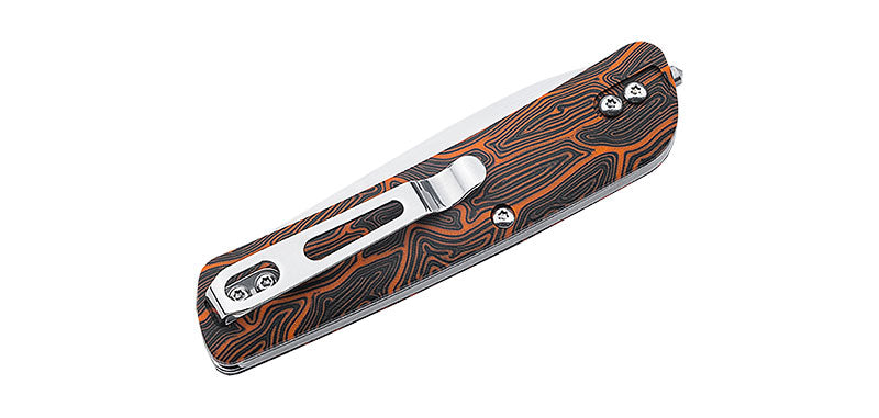 Couteau Orange Damas Boker Plus Tech Tool