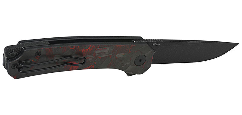 Couteau Osprey Noir/Rouge QSP