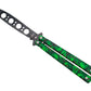 Couteau Papillon D'Entrainement Third Inox Vert