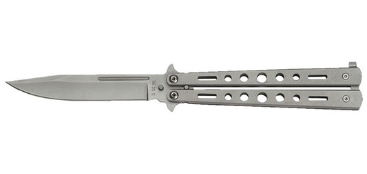 Couteau Papillon Gris JKR