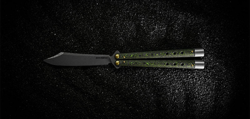 Couteau Papillon Necron Jungle Wear Benchmade