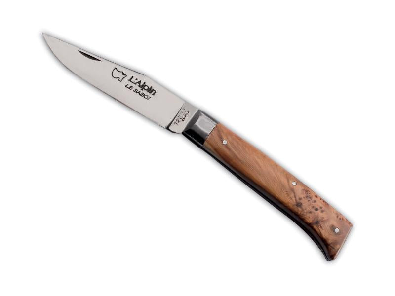 Couteau Pliant Au Sabot L'Alpin 10cm Genevrier