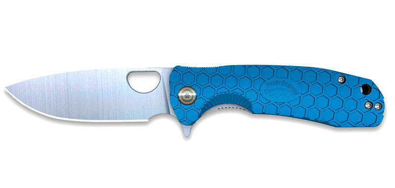 Couteau Pliant Bleu Honey Badger