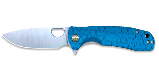 Couteau Pliant Bleu Honey Badger
