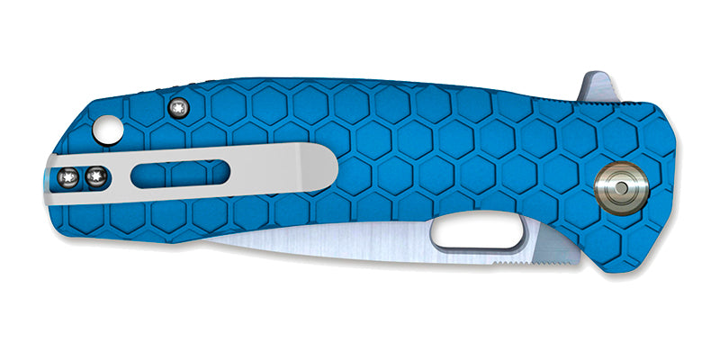 Couteau Pliant Bleu Honey Badger