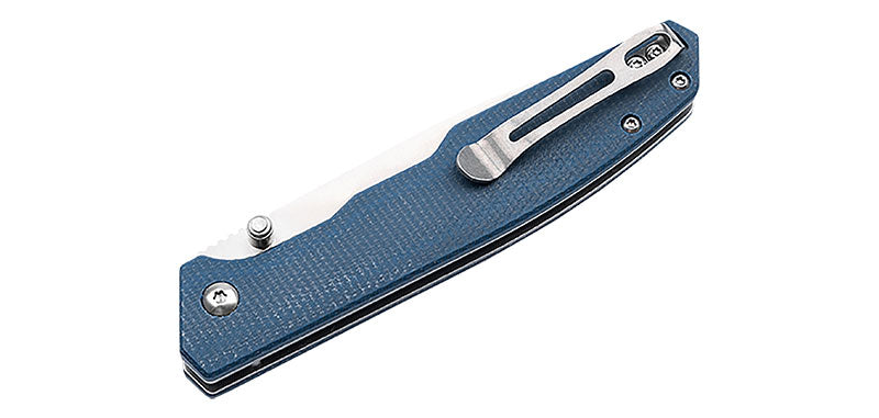 Couteau Pliant Bleu Micarta Boker Magnum