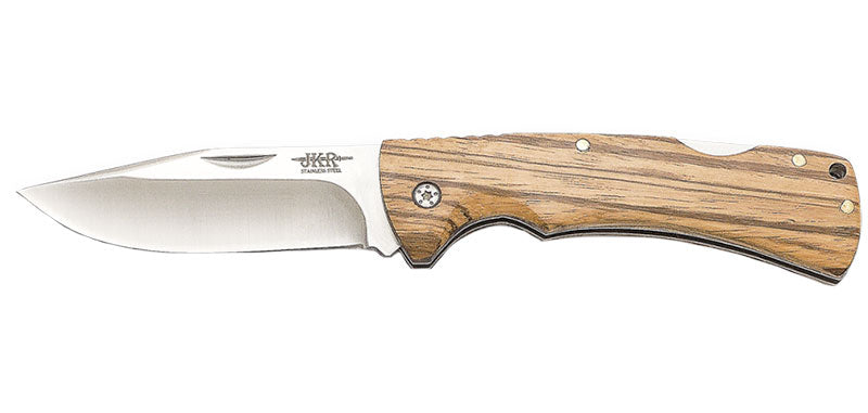 Couteau Pliant Bois de Zebrano JKR