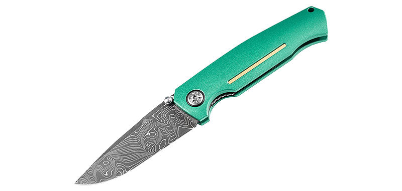 Couteau Pliant Boker 1969 Mach-1 Damast