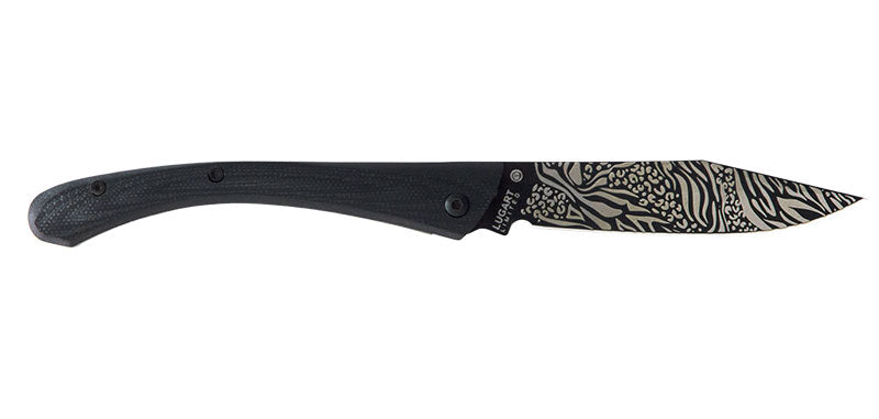 Couteau Pliant C63 Animal Noir Lug