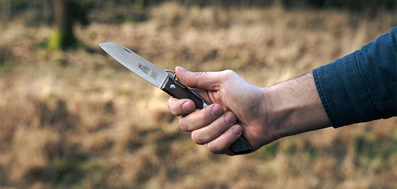 Couteau Pliant Chêne IBEX 80 Inox Windmühlenmesser