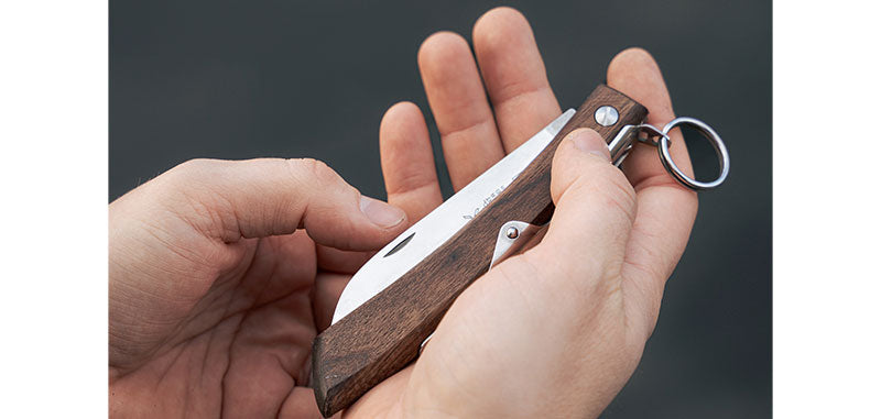 Couteau Pliant Chêne IBEX 80 Inox Windmühlenmesser