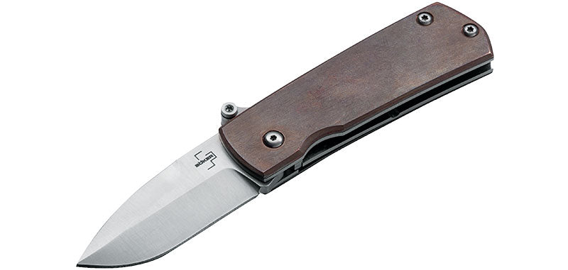 Couteau Pliant Cuivre Boker Plus Shamsher Copper
