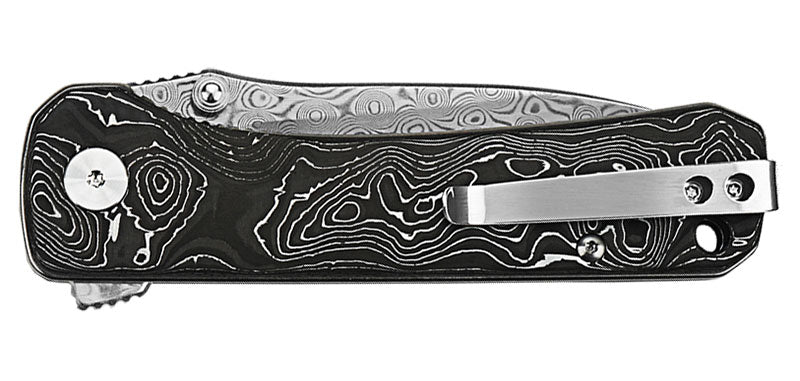Couteau Pliant Damas Hawk QSP