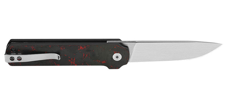 Couteau Pliant Lark Noir/Rouge QSP