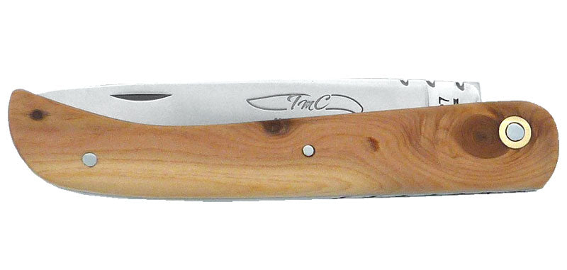 Couteau Pliant Le Ti'Pot' Bois de Cade TMC