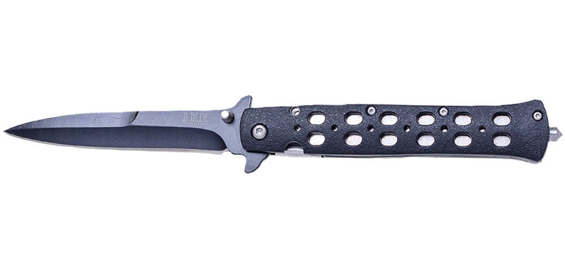 Couteau Pliant Noir Styleto JKR