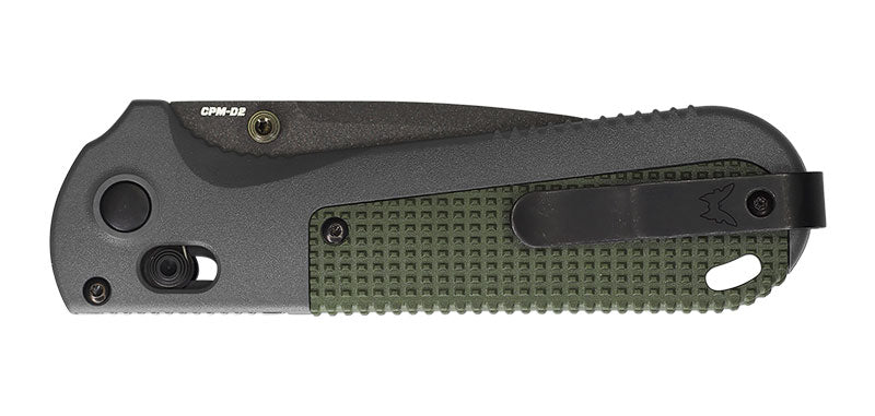 Couteau Pliant Redoubt Benchmade Vert et gris