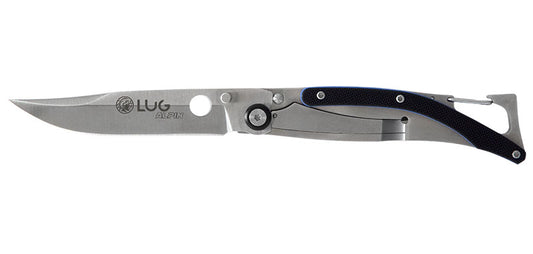 Couteau Pliant SP1S Noir/Bleu Lug