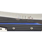 Couteau Pliant SP3S noir/bleu Lug