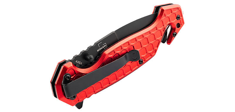 Couteau Rouge Basic Fire Série Dönges Böker Plus