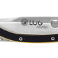 Couteau SP1S Noir/Jaune Lug
