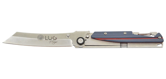 Couteau SP3S gris/rouge Lug