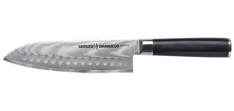 Couteau Santoku Damas Samura