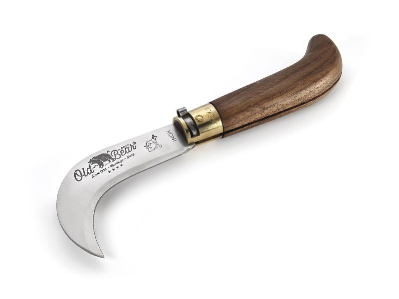 Couteau Serpette Old Bear Noyer Taille L