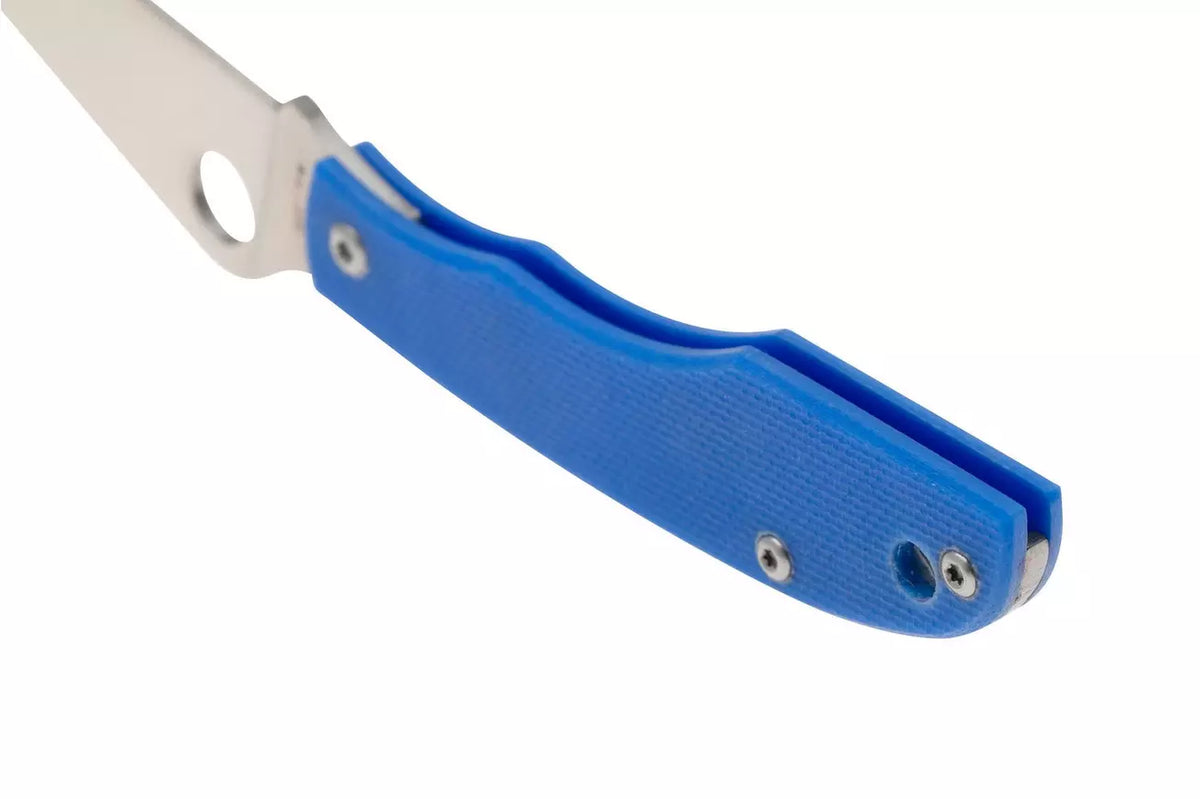 Couteau Spyderco Grasshopper G10 Bleu