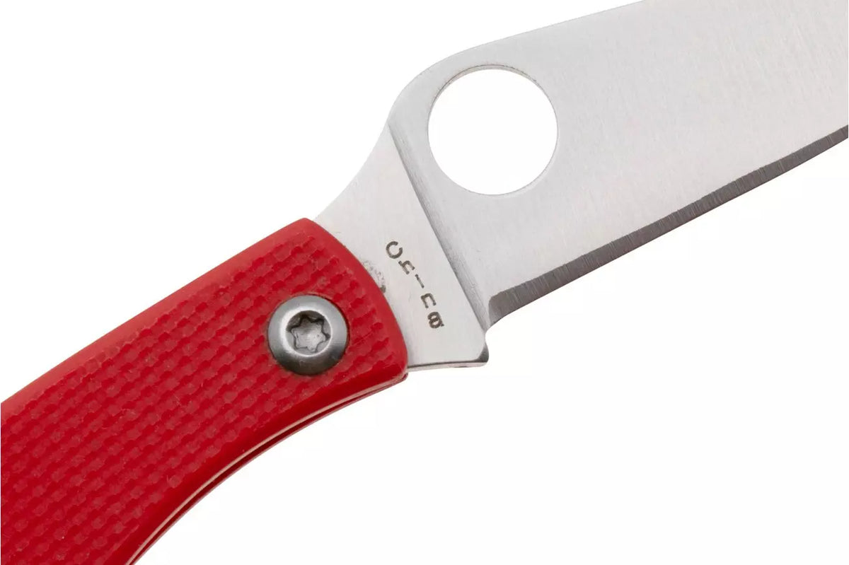 Couteau Spyderco Honeybee G10 Rouge