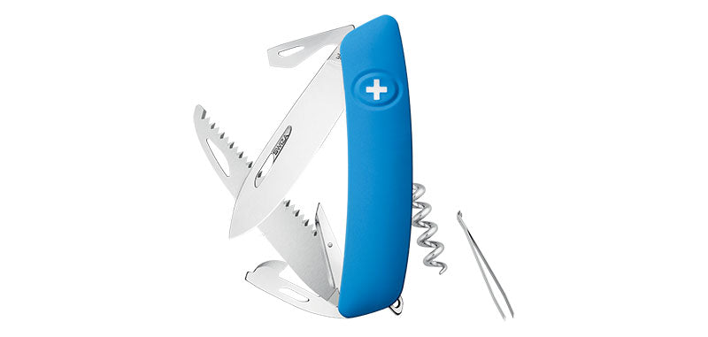 Couteau Suisse D05 Bleu Swiza