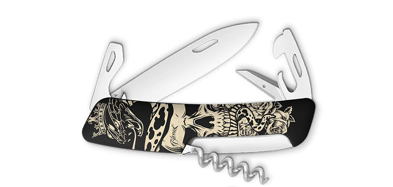 Couteau Suisse Dia De Los Muertos Swiza