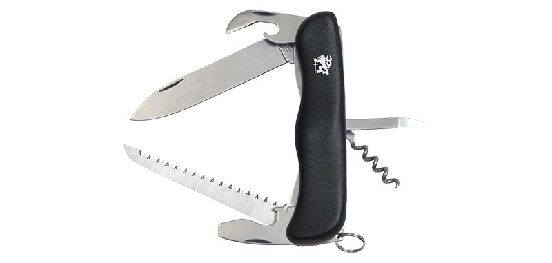 Couteau Suisse Noir 7 fonctions Mikov