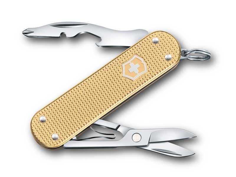 Couteau Suisse Outil Victorinox Companion X Alox Dore