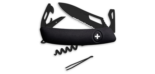 Couteau Suisse SH03 Allblack Noir Swiza