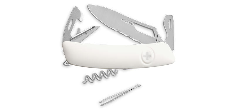 Couteau Suisse SH03 Allmatt Blanc Swiza
