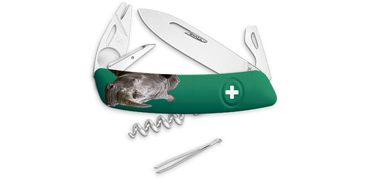 Couteau Suisse TT03 Vert Rhinocéros Swiza