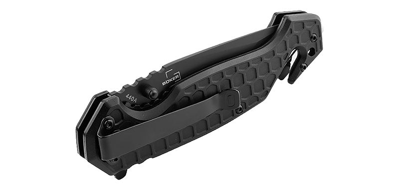 Couteau Tactique Noir Série Dönges Böker Plus