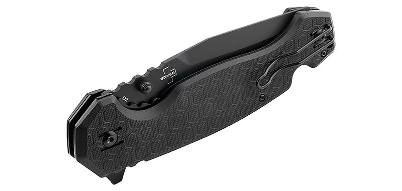 Couteau tactique Noir Série Dönges Böker Plus