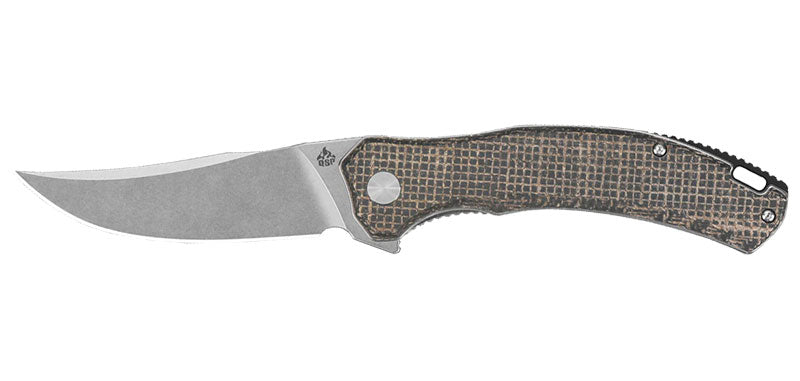 Couteau Walrus Dark Brown Rough Marron QSP