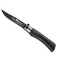 Couteau Pliant Old Bear Total Black Virole Grise S