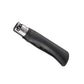 Couteau Pliant Old Bear Total Black Virole Grise S