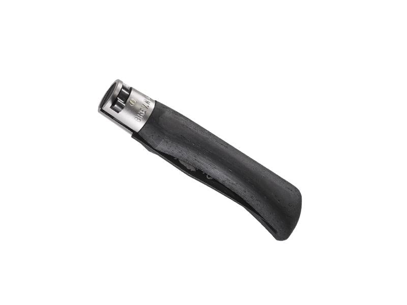 Couteau Pliant Old Bear Total Black Virole Grise S