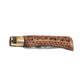 Couteau de Poche Old Bear Noyer Sculpté Taille S
