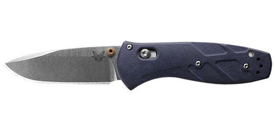 Couteau benchmade Mini Barrage Crater Blue