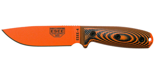 Couteau de Chasse ESEE-4 Lame Orange