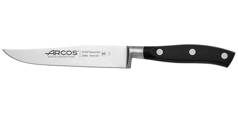 Couteau de Cuisine Découper Arcos Noir