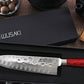 Couteau de Cuisine Japonais Santoku Pakka Wusaki